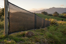 Load image into Gallery viewer, black HDPE windbreak netting fence
