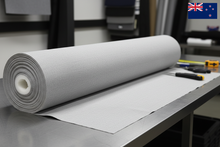 Load image into Gallery viewer, large roll 4mm foamback light grey headliner fabric