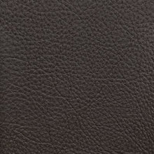 Load image into Gallery viewer, bison dark brown vinyl upholstery fabric
