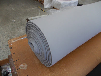 Auto Headlining  light grey plain foam back fabric